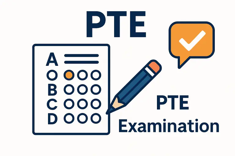 PTE Australia exam preparation and test format illustration