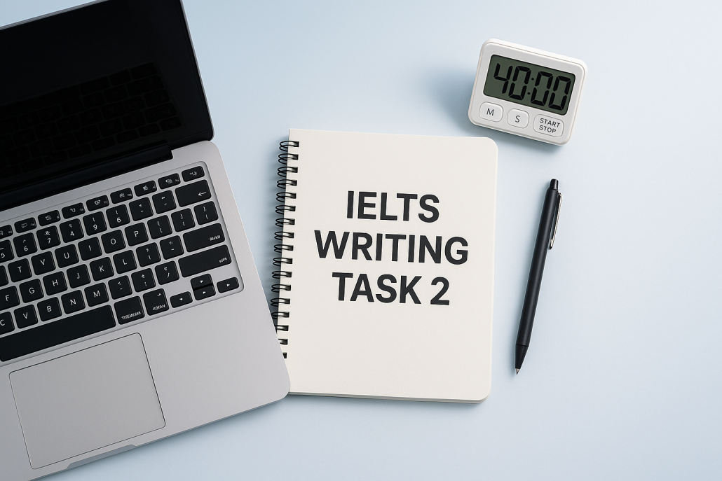 رایتینگ تسک 2 آیلتس باید در 40 دقیقه نوشته شود.