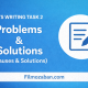آموزش رایتینگ آیلتس تسک 2 Problems and solutions