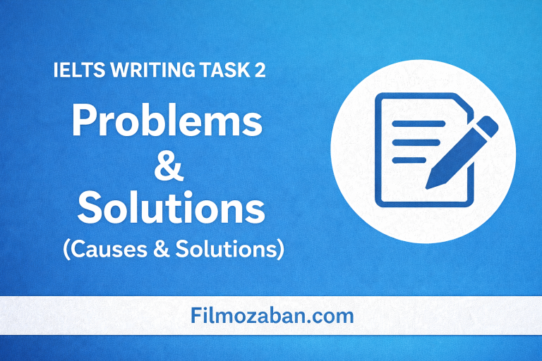 آموزش رایتینگ آیلتس تسک 2 Problems and solutions