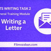 Ielts General writing Task1 آموزش رایتینگ آیلتس جنرال تسک یک